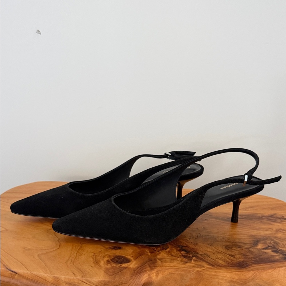 Reformation
Wrenley Slingback Heels